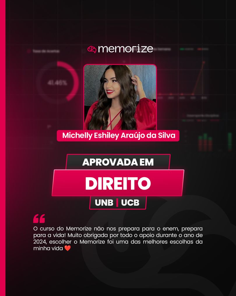 Depoimento de Michelly Eshiley Araújo da Silva